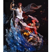 MR.J One Piece Luffy Shanks anime figure