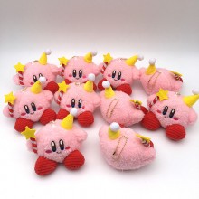 4.8inches Kirby anime plush dolls set(10pcs a set)