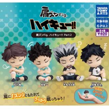 Haikyuu sleeping anime figures set(4pcs a set)