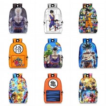 Dragon Ball anime backpack bag