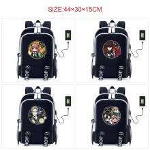 SPY x FAMILY USB charging laptop backpack school b...