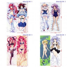 The anime gril two-sided long pillow adult body pillow cover 50X150CM