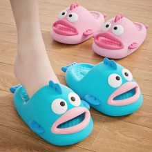 Sanrio Ugly Fish Hangyodon anime shoes slippers a pair