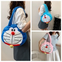 Doraemon anime plush satchel shoulder bag