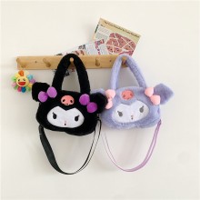 Sanrio Melody kitty Cinnamoroll Kuromi anime plush satchel shoulder bag