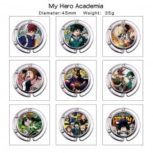 My Hero Academia anime alloy portable bag hanger h...