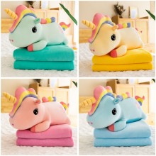 Unicorn anime air conditioning quilt blanket 110*160cm