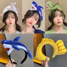 Shark dinosaur fish anime hair band headbands headdress