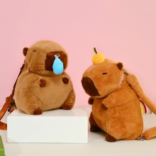 Capybara plush backpack bags