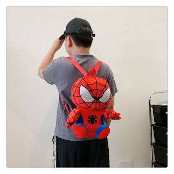 Spider-Man plush backpack bag
