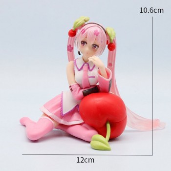 Cherry Hatsune Miku anime figure(OPP bag)