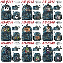 The Nightmare Before Christmas shoulder backpack bag pencil case set