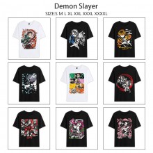 Demon Slayer anime Short Sleeve Cotton T-Shirts