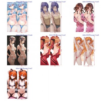 EVA anime two-sided long pillow adult body pillowcase cover