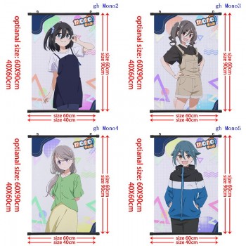 Mono anime wall scroll wallscrolls