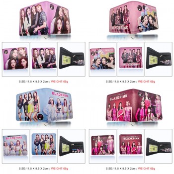 BLACK PINK star wallet purse
