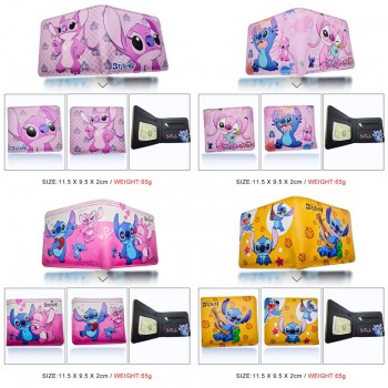 Stitch anime wallet purse