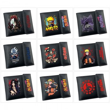 Naruto anime snap wallet buckle purse