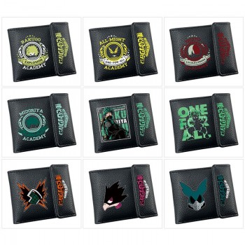 My Hero Academia anime snap wallet buckle purse