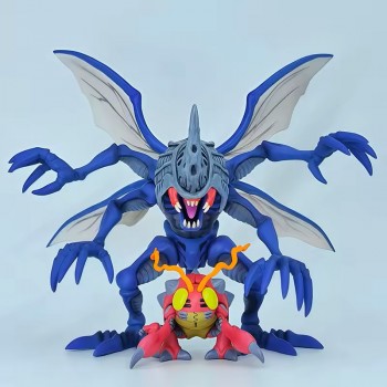 Digital monster Digimon Adventure Kabuterimon Tentomon anime figures set