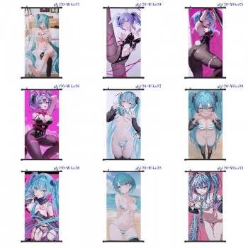 Hatsune Miku anime wall scroll wallscrolls 60*120cm