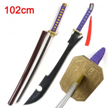 Bleach Kyoraku Shunsui anime cosplay wooden swords 102CM