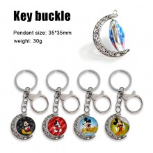 Mickey Minnie Mouse anime Two-sided Rotatable Roun...
