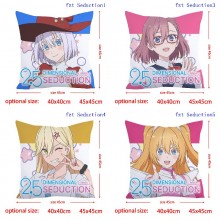 2.5 Dimensional Seduction anime two-sided pillow 4...