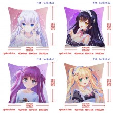 Summer Pockets anime two-sided pillow 40CM/45CM/50...