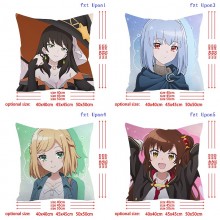 Once Upon a Witch's Death anime two-sided pillow 4...