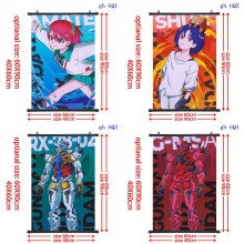 Gundam anime wall scroll wallscrolls