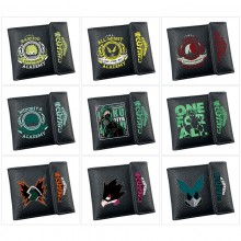 My Hero Academia anime snap wallet buckle purse