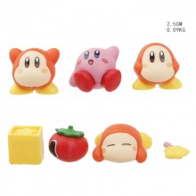 7pcs/set Kirby anime figures(OPP bag)