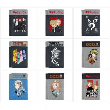 Tokyo Revengers anime Three Fold Button Wallet Pur...