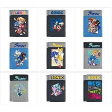 Sonic the Hedgehog anime Three Fold Button Wallet ...