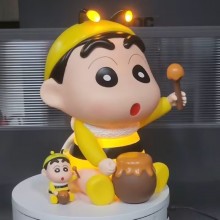 1:1 Crayon Shin-Chan cos bee anime large figure 35...