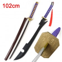 Bleach Kyoraku Shunsui anime cosplay wooden swords 102CM