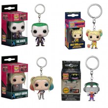 Funko-POP Suicide Squad The Joker figure doll key chain