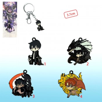 Solo Leveling anime alloy key chains necklaces