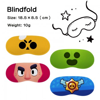 Brawl Stars game Sleep Eyeshade Eye Patch Masks