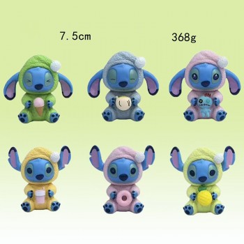 6pcs Stitch anime figures set(OPP bag)