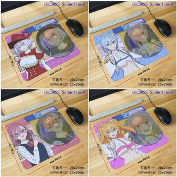 2.5 Dimensional Seduction anime mouse pad mat 30*25*0.3cm