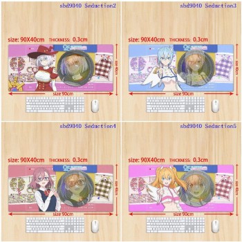 2.5 Dimensional Seduction anime big mouse pad mat 90/80/70/60cm