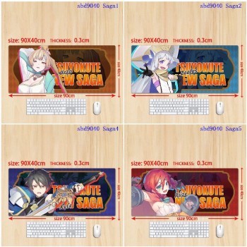New Saga anime big mouse pad mat 90/80/70/60cm