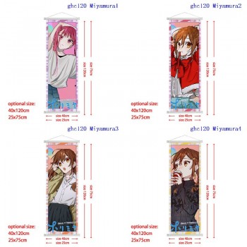 Hori and Miyamura anime wall scroll wallscrolls 40*120/25*75cm