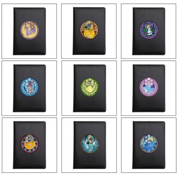 Princess Frozen Snow White Belle Mulan Mermaid A5 hard cover diary notebooks