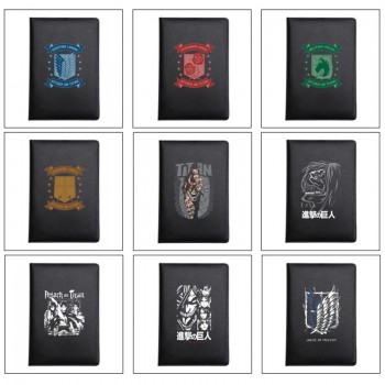 Attack on Titan anime A5 hard cover diary notebooks