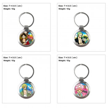 One Piece anime keyring key chains