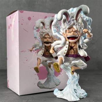 One Piece Rabbit Nika Luffy running anime figure