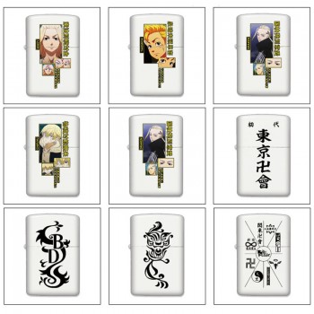 Tokyo Revengers anime Single-sided Zippo Oil Lighter